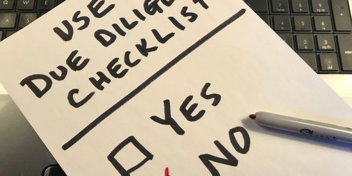 due diligence for real estate checklist